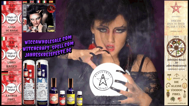 Die kleine Magic of Brighid Zauberfibel" Magie leicht gemacht, mit den 'Magic of Brighid' Produkten.